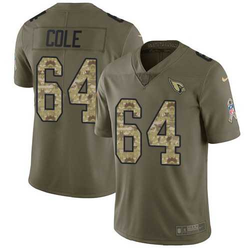 Nike Cardinals 64 Mason Cole Olive Camo Salute To Service Limited Jersey Dzhi,We sell and wholesale Nike Cardinals 64 Mason Cole Olive Camo Salute To Service Limited Jersey Dzhi on line form chian!